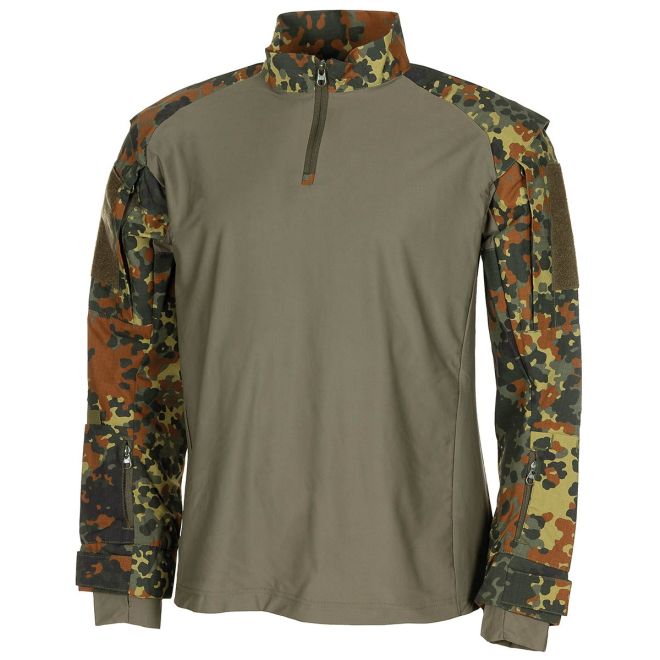 Тактическа блуза MFH US Army Style Flecktarn - лице