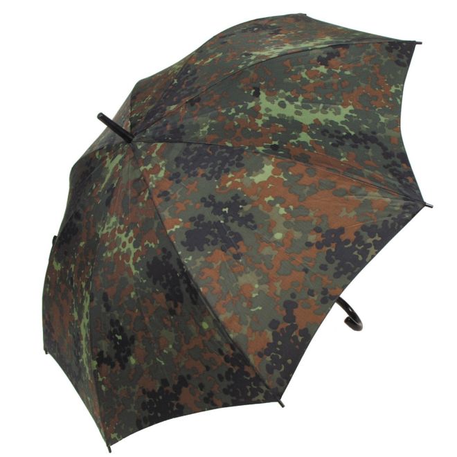 Камуфлажен чадър MFH Flecktarn с Rip-stop покритие и диаметър 1,05 м 