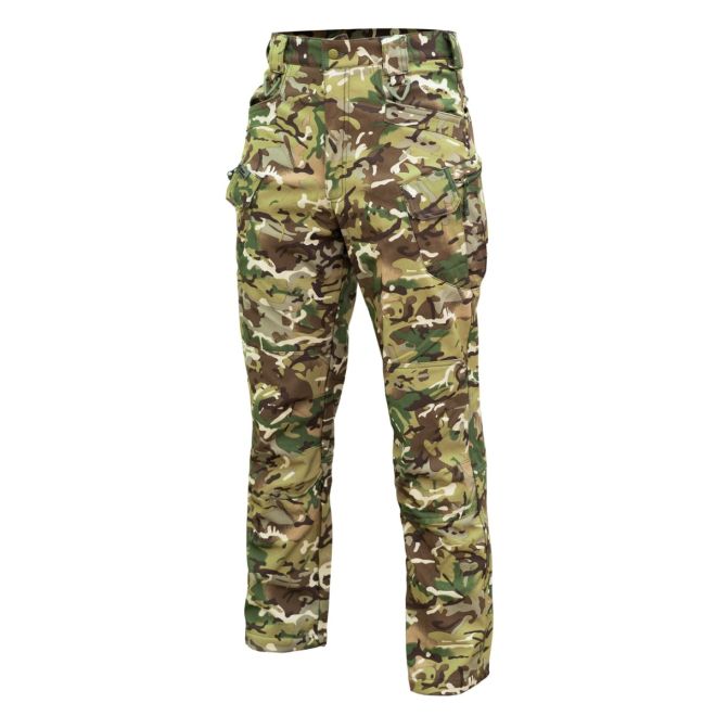 Зимен тактически софтшел панталон Patriot BTP Camo - лице