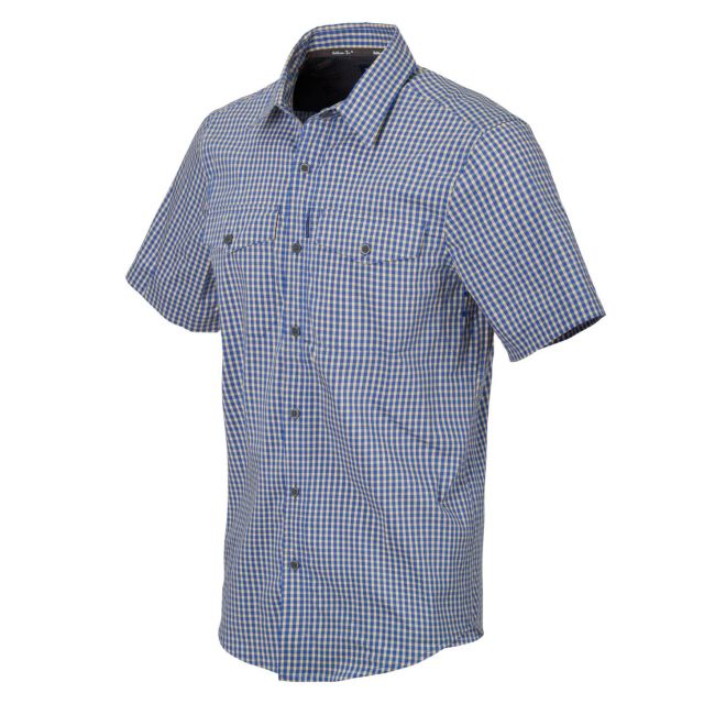 blue plaid