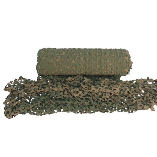 Топ камуфлажна мрежа Basic Bulk Woodland - 78 x 2,4 м