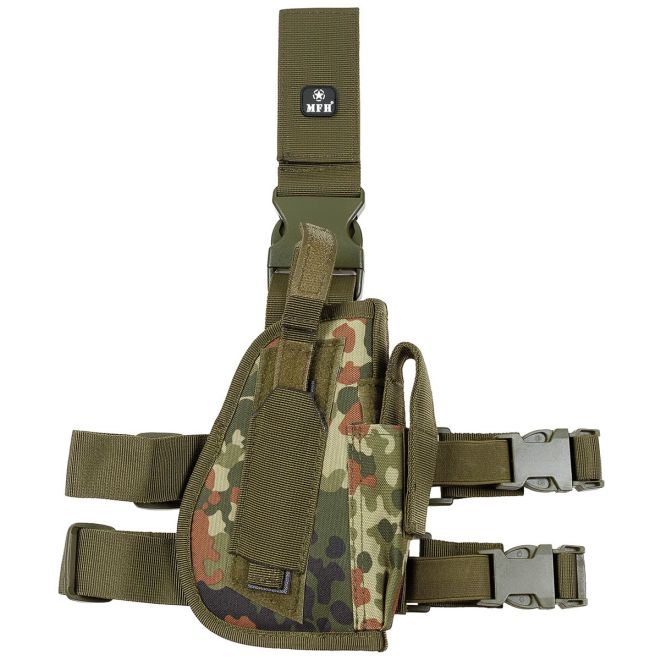 Военен кобур за бедро MFH Flecktarn - десен