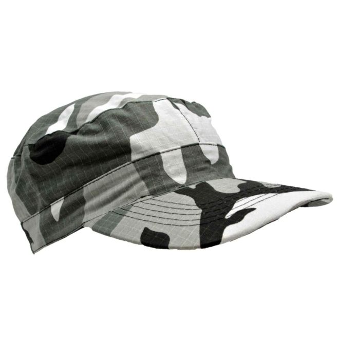 Шапка с козирка US ARMY Urban Camo Ripstop