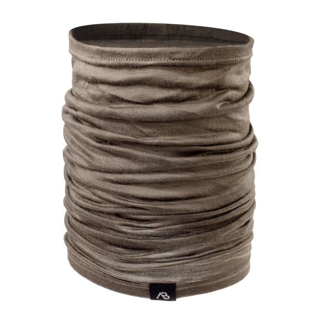 Мултифункционална яка бъф AB Merino Olive Drab