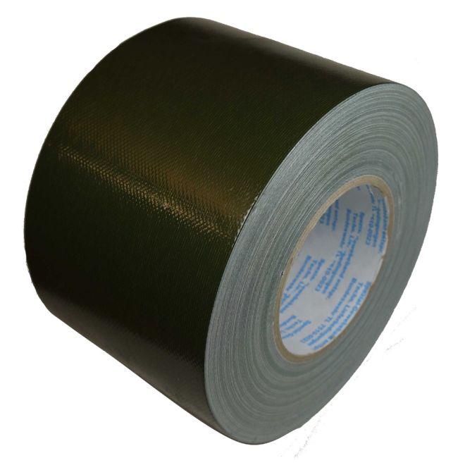Подсилено военно тиксо на Бундесвера Panzerband Olive (100 mm x 5 m)