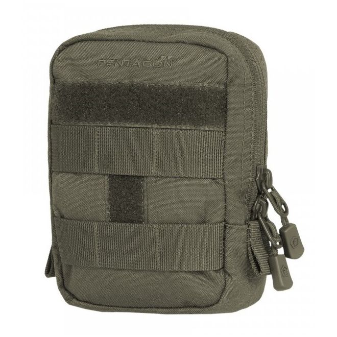 Тактически MOLLE джоб Victor Utility Pouch RAL7013 от Cordura с велкро панел и YKK ципове