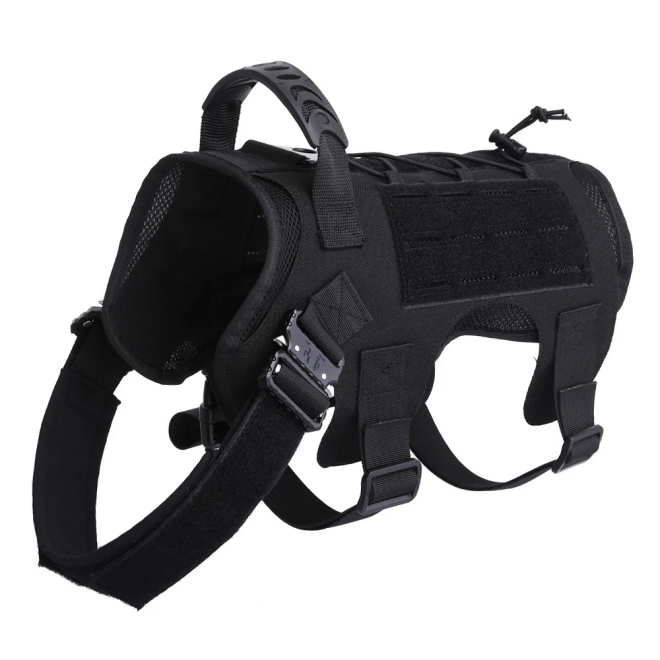 Тактическа жилетка за служебни кучета К-9 Fostex TDH Black