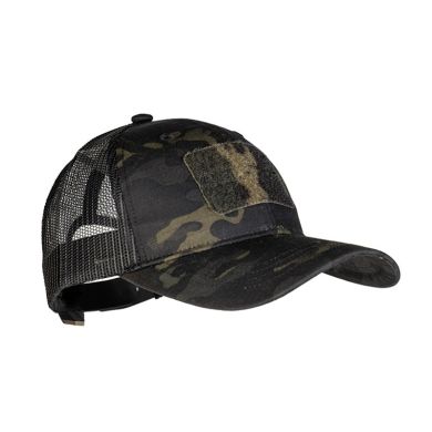 Шапка с козирка Mil-Tec Mercenary MultiCam Black