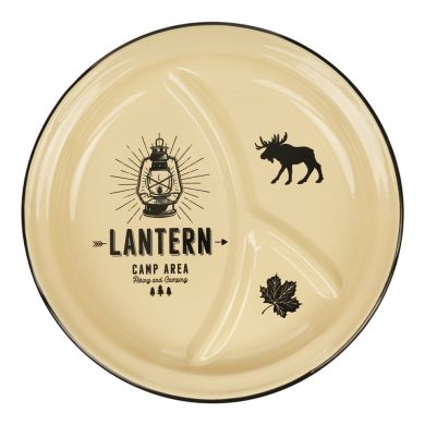 Емайлирана къмпинг чиния с отделения Lantern