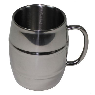 Стоманена къмпинг халба 450 ml