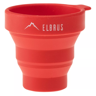 Сгъваема къмпинг чаша Elbrus FOLDCUP 130 ML
