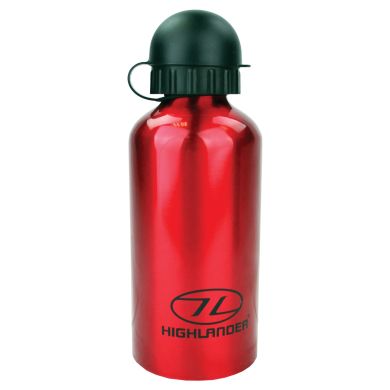 Алуминиева бутилка за вода Highlander Red 500ML