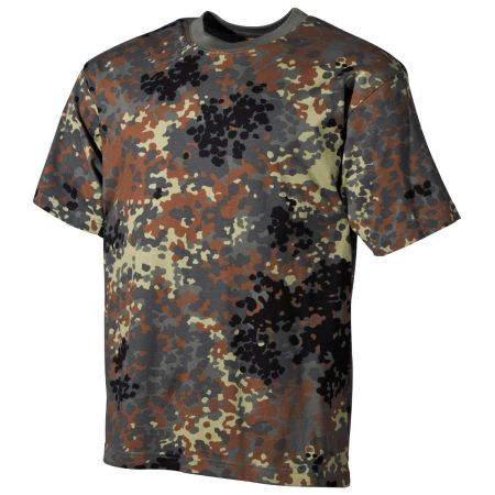 Военна тениска MFH US Style Flecktarn