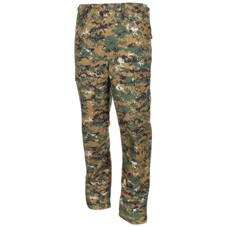 Подсилен полеви панталон BDU RS Digital Woodland