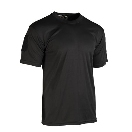 Тактическа бързосъхнеща тениска Miltec TacBlack 