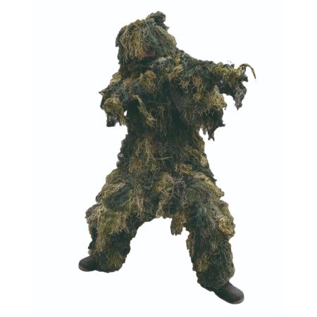 Камуфлажен костюм гили от 4 части Mil-Tec Anti-Fire PRO Woodland