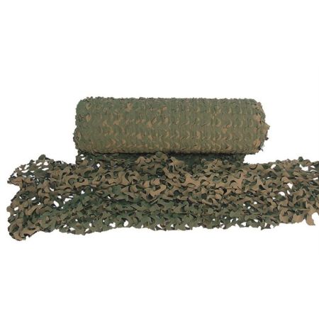 Топ камуфлажна мрежа Basic Bulk Woodland - 78 x 2,4 м