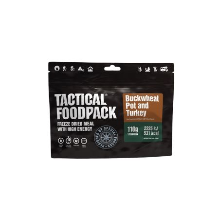 Храна за оцеляване TACTICAL FOODPACK елда с пуешко