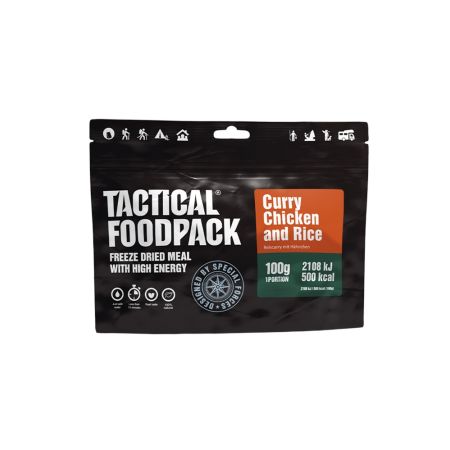 Храна за оцеляване TACTICAL FOODPACK пиле с къри и ориз