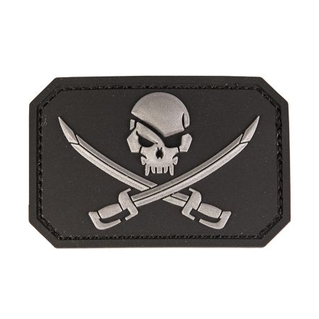 3D нашивка SKULL WITH SWORDS