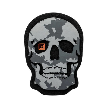 Гумена нашивка 5.11 Tactical PAINTED SKULL Camo