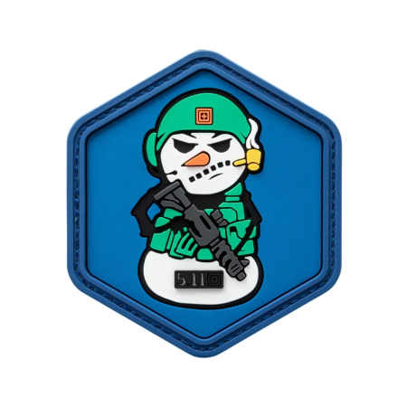 Гумена нашивка 5.11 Tactical SNOWMAN Blue