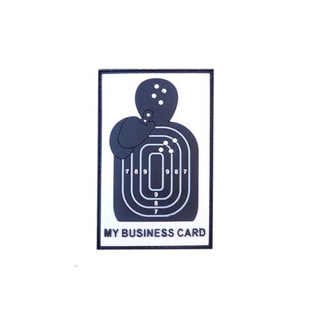 Гумена нашивка Business Card