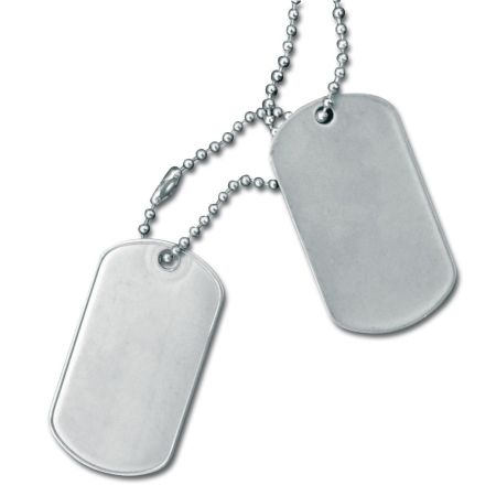 Американски Dog Tags медальони - хромирани