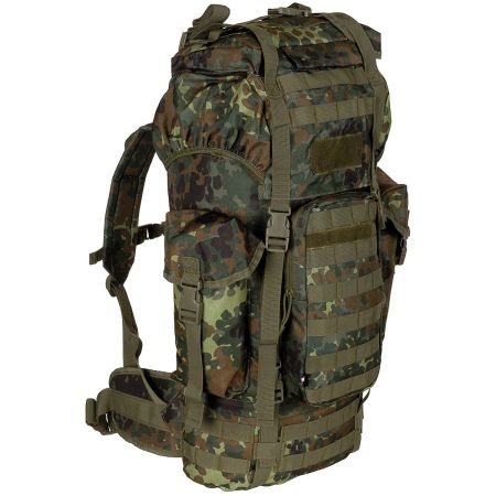 Военна раница с алуминиева рамка BW Combat Camo 65L