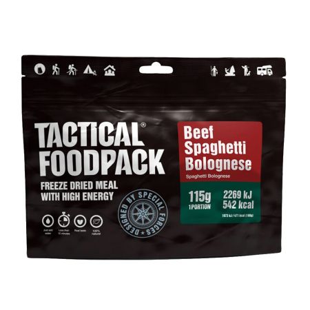 Храна за оцеляване TACTICAL FOODPACK - спагети болонезе с телешко