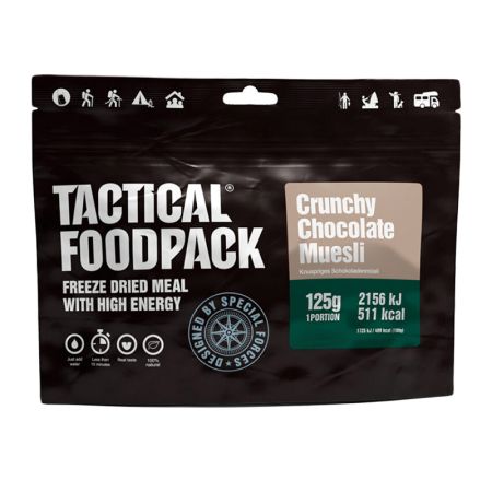 Храна за оцеляване TACTICAL FOODPACK мюсли с шоколад
