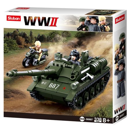 Конструктор Sluban Russian Tank Destroyer
