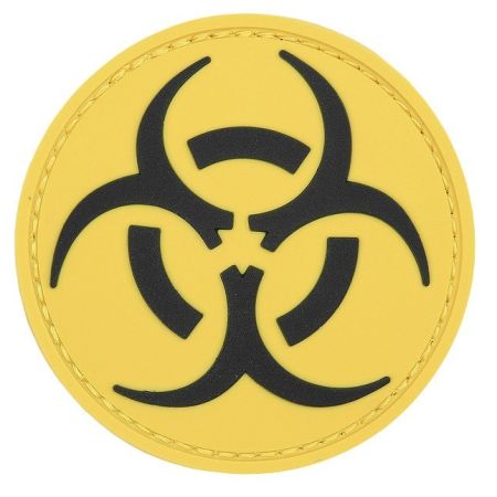 Гумена нашивка Biohazard