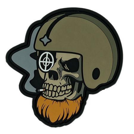 Гумена нашивка Bearded Skull Pilot