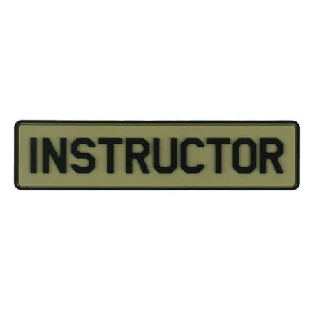Гумена нашивка Instructor