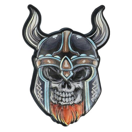 Гумена нашивка 3D UV Viking Skull