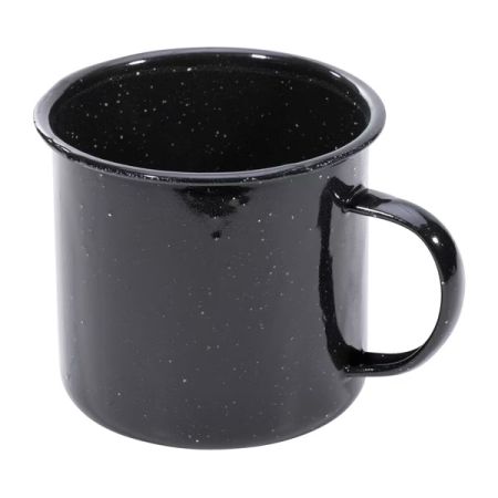 Черно емайлирано къмпинг канче Miltec 680 ML