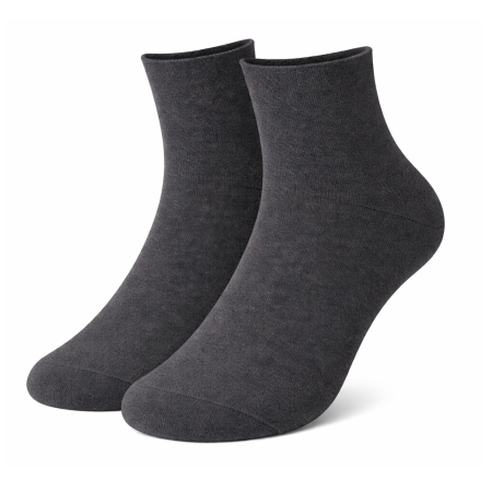 Къси чорапи без ластик Charcoal