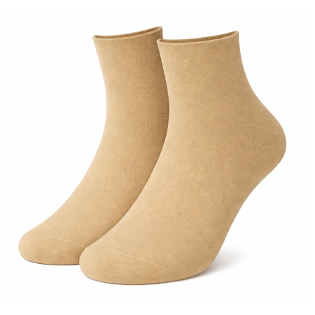 Къси чорапи без ластик Khaki