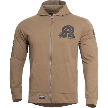 Суитшърт с цип INSTRUCTOR ZERO Coyote
