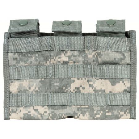 Троен джоб за пълнители US Army M4 MOLLE UCP