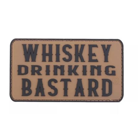 3D гумена нашивка JTG Whiskey Drinking