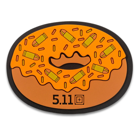Гумена нашивка 5.11 Bullet Donut Pumpkin