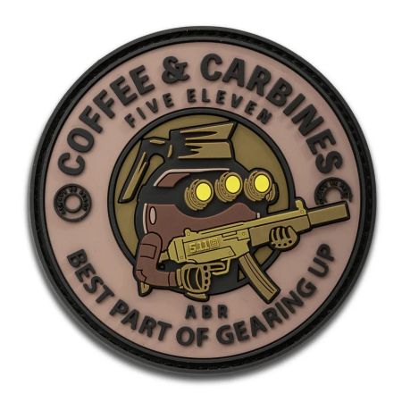Гумена нашивка 5.11 Coffee & Carabines