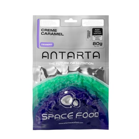 Лиофилизирана храна АНТАРТА - крем карамел, пакетирана