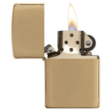 Ветроустойчива запалка Zippo Brushed Brass