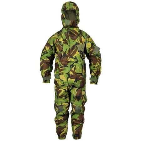 Костюм за химическа защита на британската армия NBC MK4 – Woodland DPM Camo
