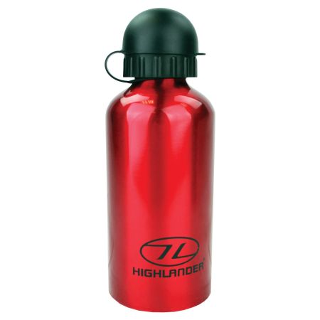 Алуминиева бутилка за вода Highlander Red 500ML