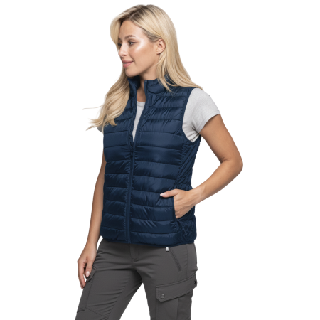 Дамски ватиран елек с компресионен калъф Blue Point