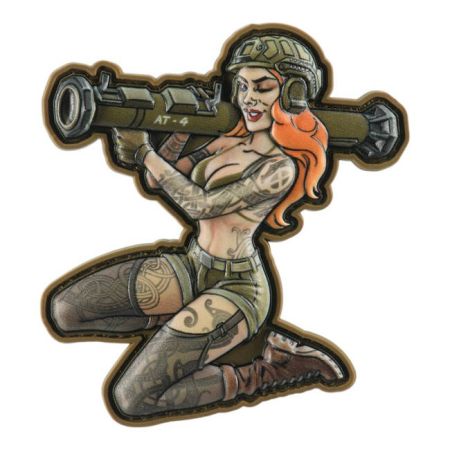 Гумена нашивка M-Tac Tactical Girl AT-4